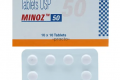 미노씬 미노즈 50mg (미노싸이클린 Minocycline) - 100정