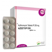 아지탑 (아지트로마이신 Azithromycin 250mg) - 200정