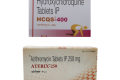 하이드록시클로로퀸 HCQS-400mg 200정 + 아지트로마이신 ATERIX-250mg 120정