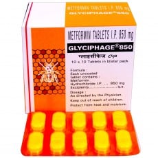 메트포르민 글리시파지 850mg metformin - 100정