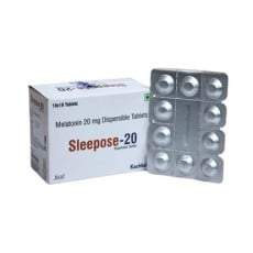 멜라토닌 슬립포스 20mg(Melatonin20mg)-100정